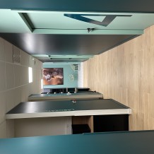 à LIBOURNE (33) CLINIQUE VETERINAIRE VET'INFINI - panneau en Alucobond 3 mm avec impression numérique.