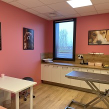 à LIBOURNE (33) CLINIQUE VETERINAIRE VET’INFINI – impressions numériques sur papier.